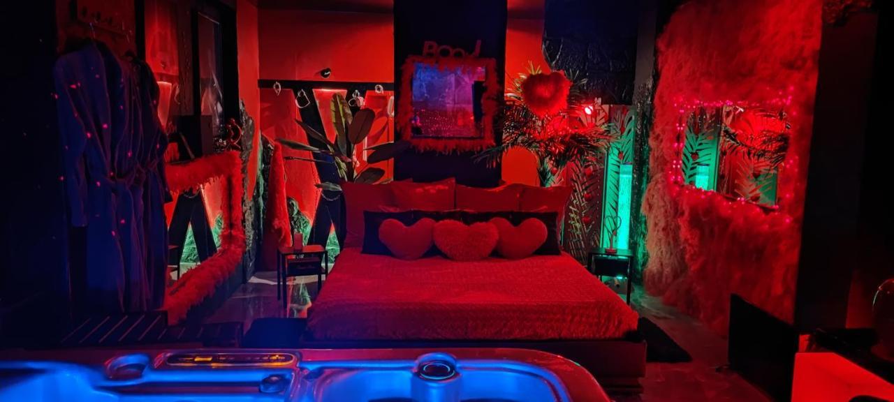 Loft Romantique Hammam Spa Privatif Playroom Grenoble Cameră foto